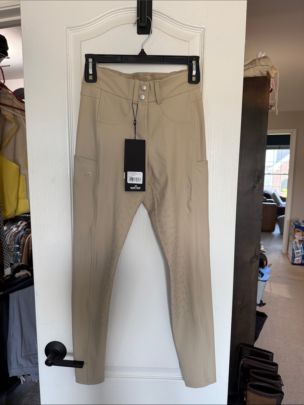 Euro-Star Beige Tan Equestrian Breeches. NWT